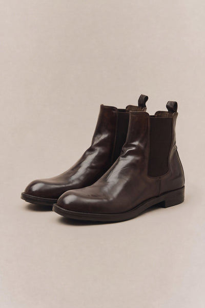 Officine Creative 4415 Stivaletti Chelsea marrone