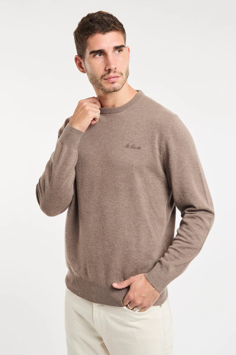 Maglia Saint Barth da Uomo: Stile Casual con un Tocco Iconico