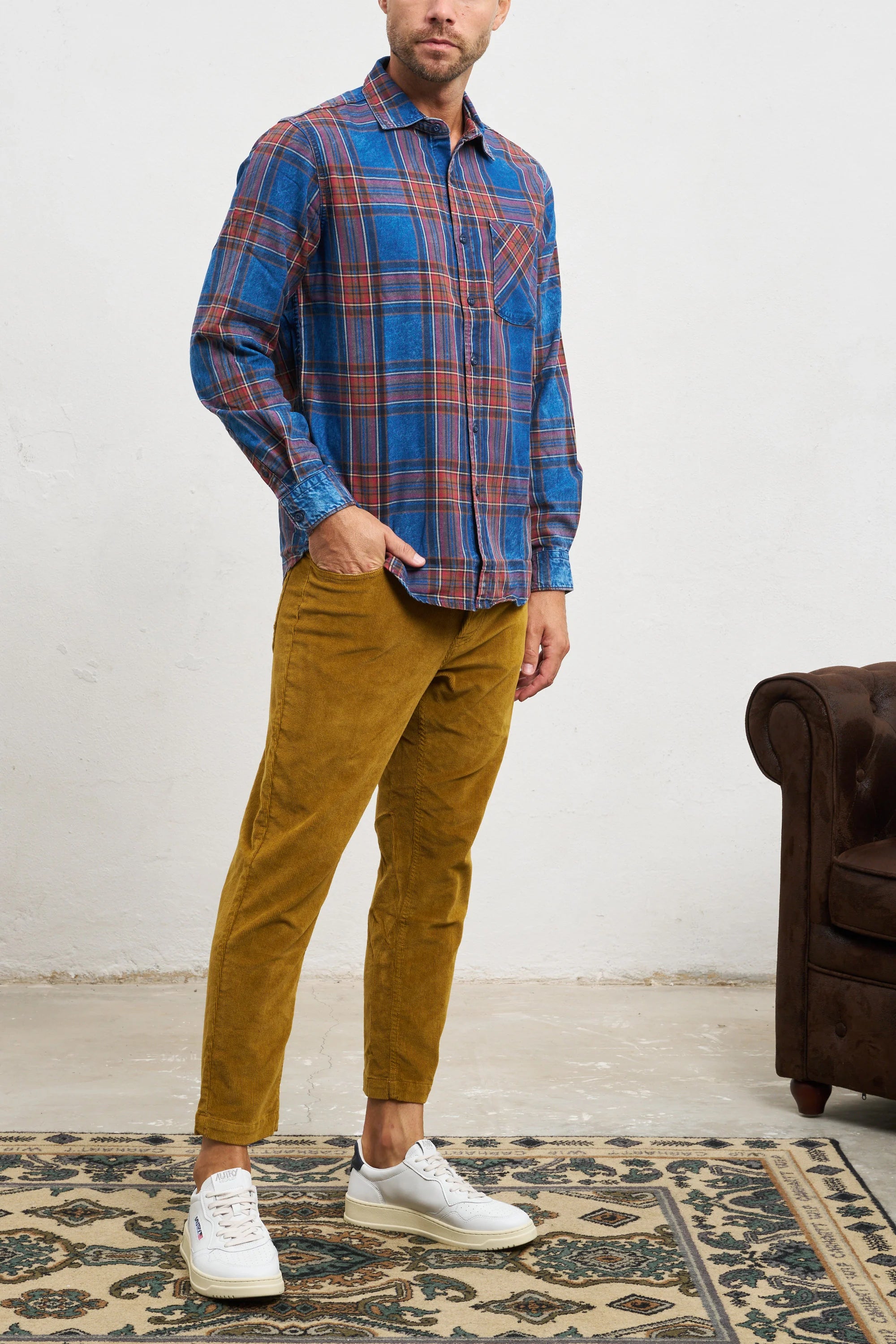 Replay Zeumar Pantaloni Chino Slim Uomo – Hyperflex, Vestibilità Anbass, Gamba Stretta