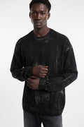Arovescio 4033 Maglione reversibile nero
