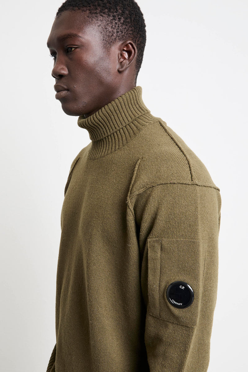 CP Company 2063 Dolcevita verde company uomo - Main Image