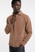 Daniele Fiesoli 4195 Peat Vrillé Polo Sweater