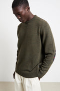 Barbour 2194 Maglione verde girocollo