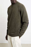 Barbour 2194 Maglione verde girocollo