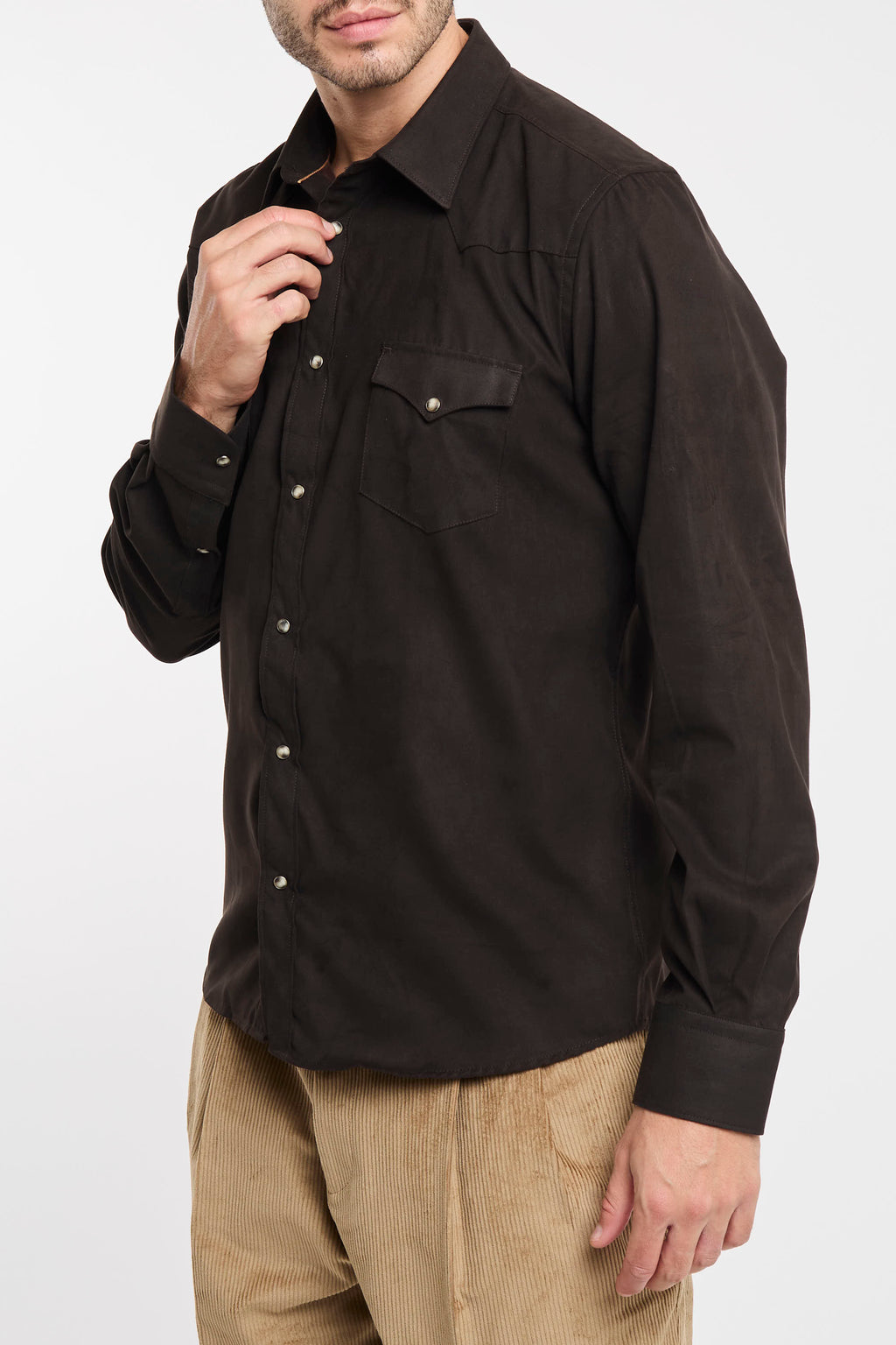 Alley Docks 9548 Camicia eco suede