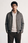 OutFit 4421 Bomber spinato blu