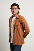 Bl'ker 3107 Camicia texana ruggine maniche lunghe