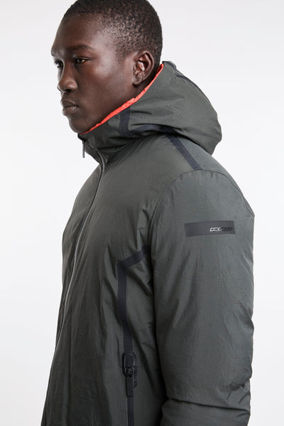 RRD 4546 Dali reversible down jacket green and orange