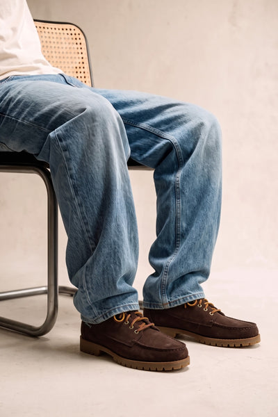 Sebago 4558 Stivaletto Carter in pelle scamosciata moro
