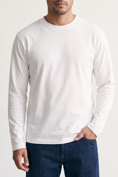 Grifoni 4246 Long-sleeve butter T-shirt