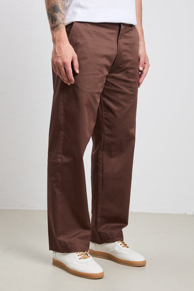 Reworked 3477 Pantalone marrone Frutta