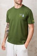 Saint Barth 1474 T-Shirt verde Tequila