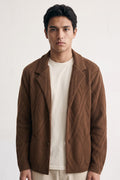 OutFit 4431 Blazer in maglia marrone