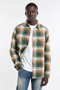 Sebago 4557 Camicia in check verde