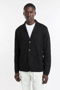 Hamaki-Ho 4295 Blazer in maglia rasata nero