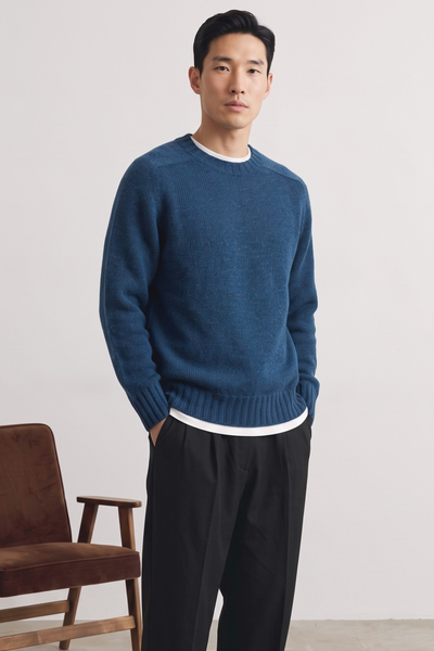 Roy Roger's 4530 Boreal soft crew neck sweater