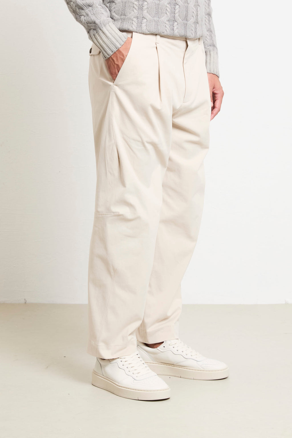 Nine in the Morning 2285 Pantalone beige Giulio