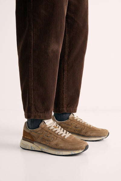 Premiata 4486 Mick sneakers in sand suede