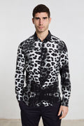 Benevierre 8700 Camicia Stampa Animalier