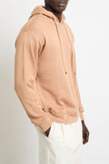 Reworked 2539 Maglia caramello cappuccio