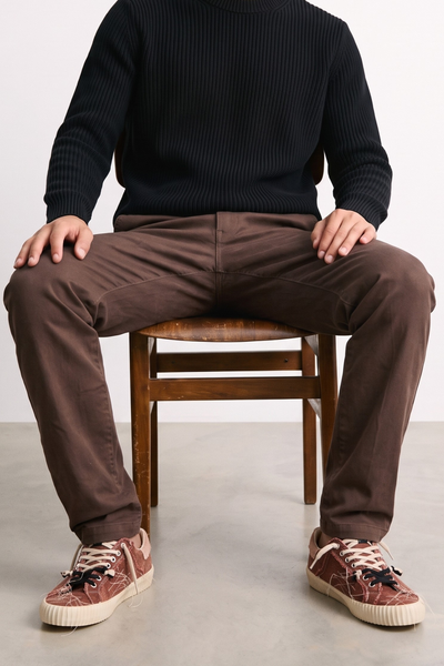 Officina 36 - 4404 Pantalone Folk marrone