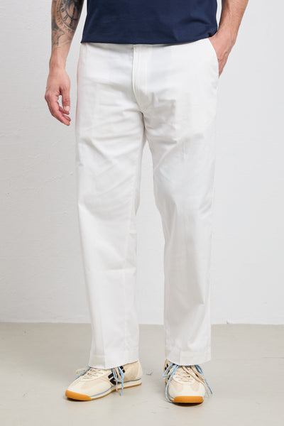 Reworked 3475 Pantalone bianco Frutta