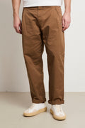 Reworked 3407 Pantalone Corallo tabacco