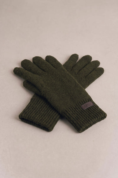 Barbour 4085 Guanti in lana verde
