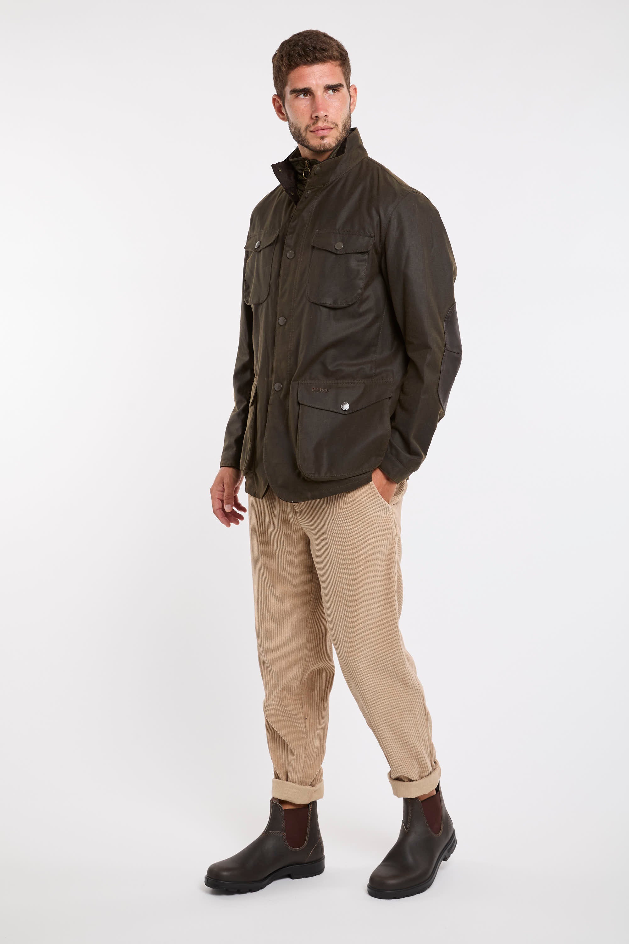 Barbour 9572 Gibbotto Ogston in cotone cerato