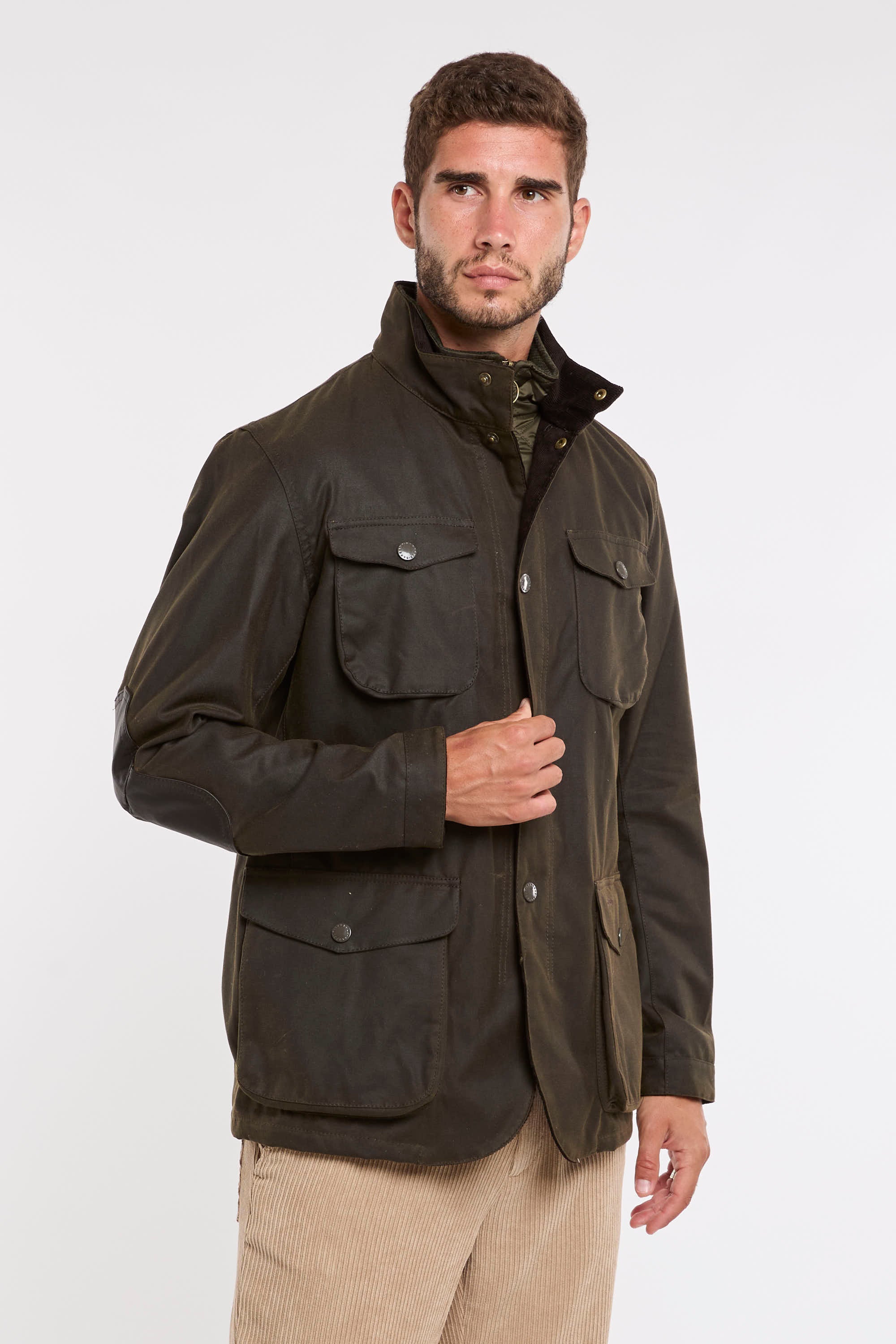 Barbour 9572 Gibbotto Ogston in cotone cerato