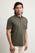 Reworked 3466 Polo manica corta verde