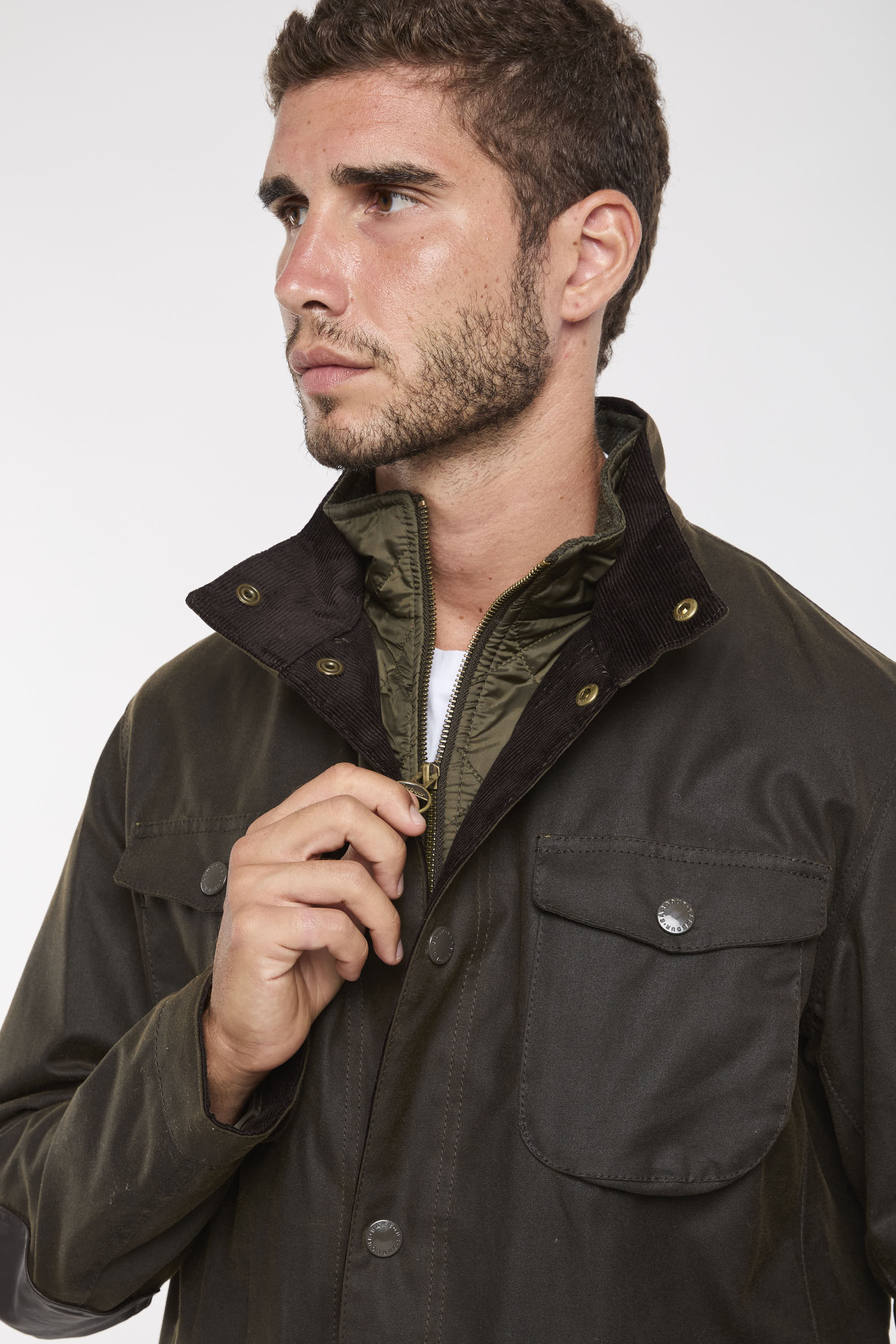 Barbour 9572 Gibbotto Ogston in cotone cerato