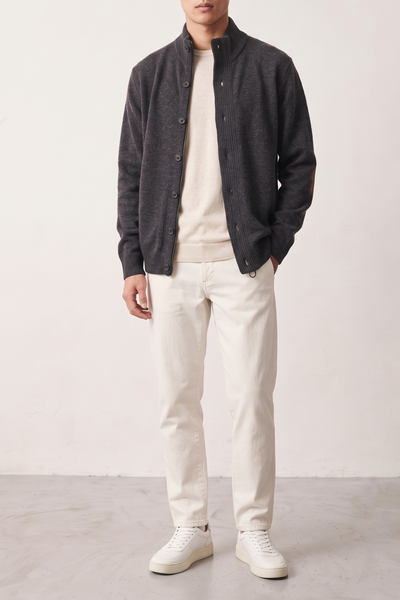 Barbour 4061 Giacca in maglia grigia