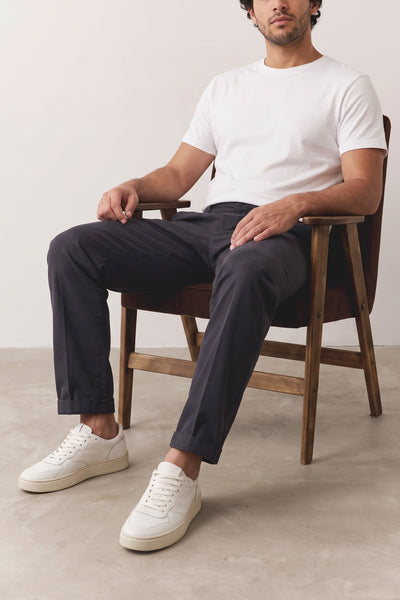 Cruna 4179 Pantalone Mid Town notte