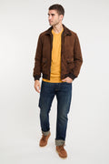 The Jackie Leathers 9501 Jacket Ottaviano tri seasons suede