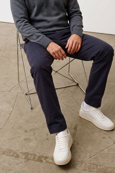 Officina 36 - 4407 Pantalone Folk blu