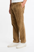Cruna 4180 Pantalone Belleville in velluto a coste nocciola