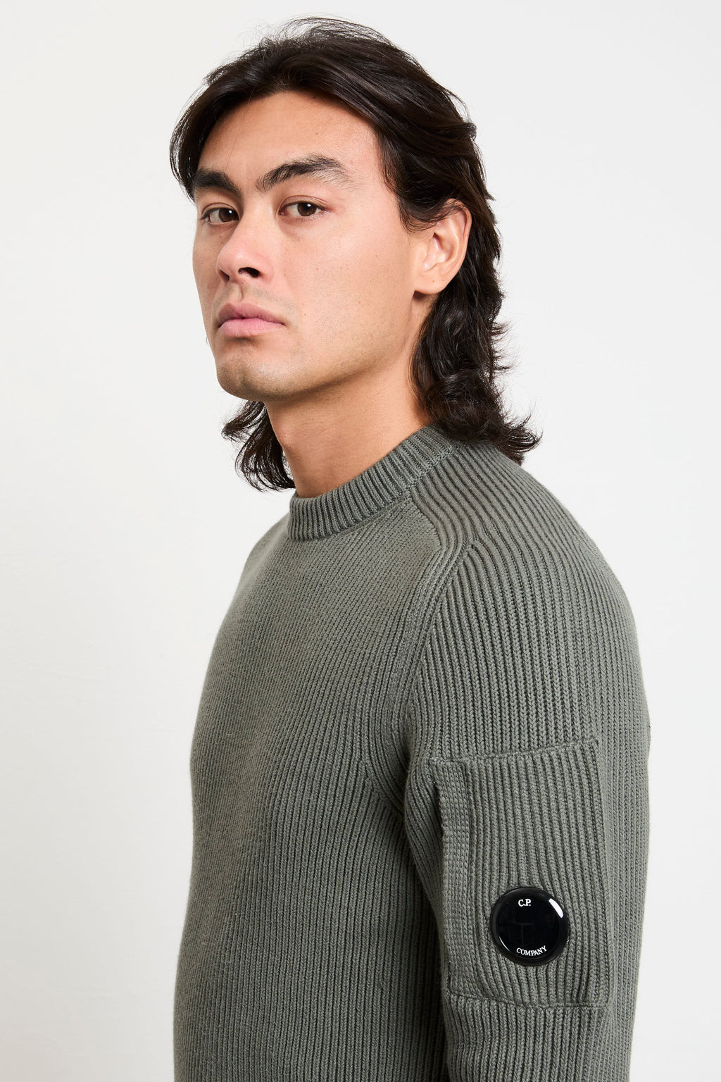 CP Company 2061 Maglia verde costa inglese