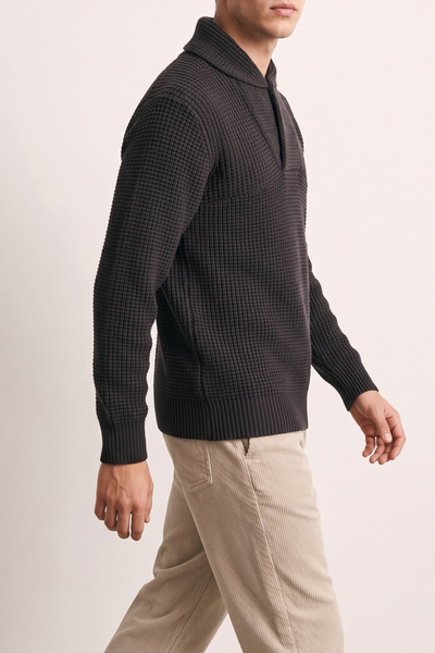 Kangra 4342 Maglione serafino incrociato marrone