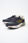 Premiata 4465 Sneakers Mick blu petrolio slavato