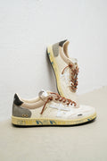 Premiata 3391 Sneakers Bskt Clay panna