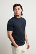 Reworked 3456 T-shirt in maglina blu
