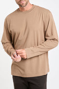 Grifoni 4245 T-shirt manica lunga biscotto