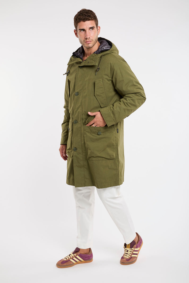 Woolrich 9447 in Parka in Mountain Cloth with removable inner
