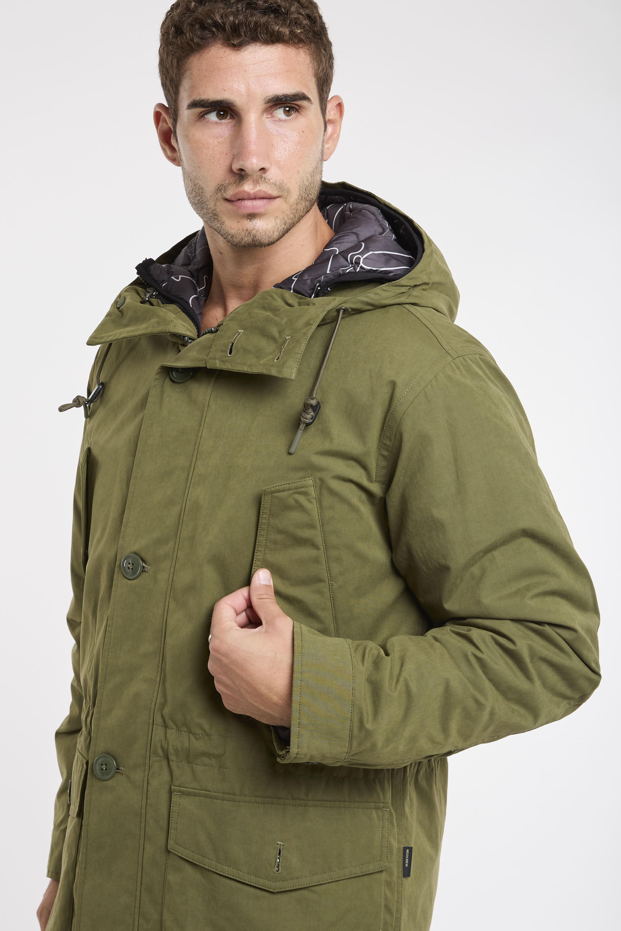ジャケット WOOLRICH  Woolrich nylon parka Men's Mountain Parka in Stretch Nylon blue | Woolrich US