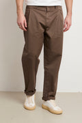 Reworked 3409 Pantalone Corallo marrone