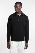 Kangra 4338 Maglione polo nero