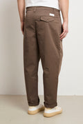 Reworked 3409 Coral Brown Trousers