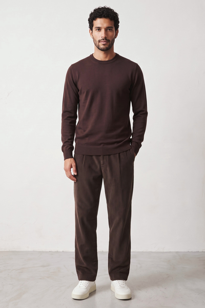 Philippe Laurientè 4625 Brown wool sweater