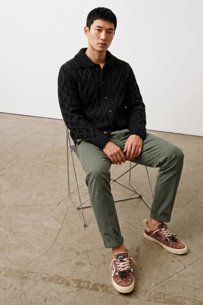 Dondup 4220 Pantalone Gaubert verde